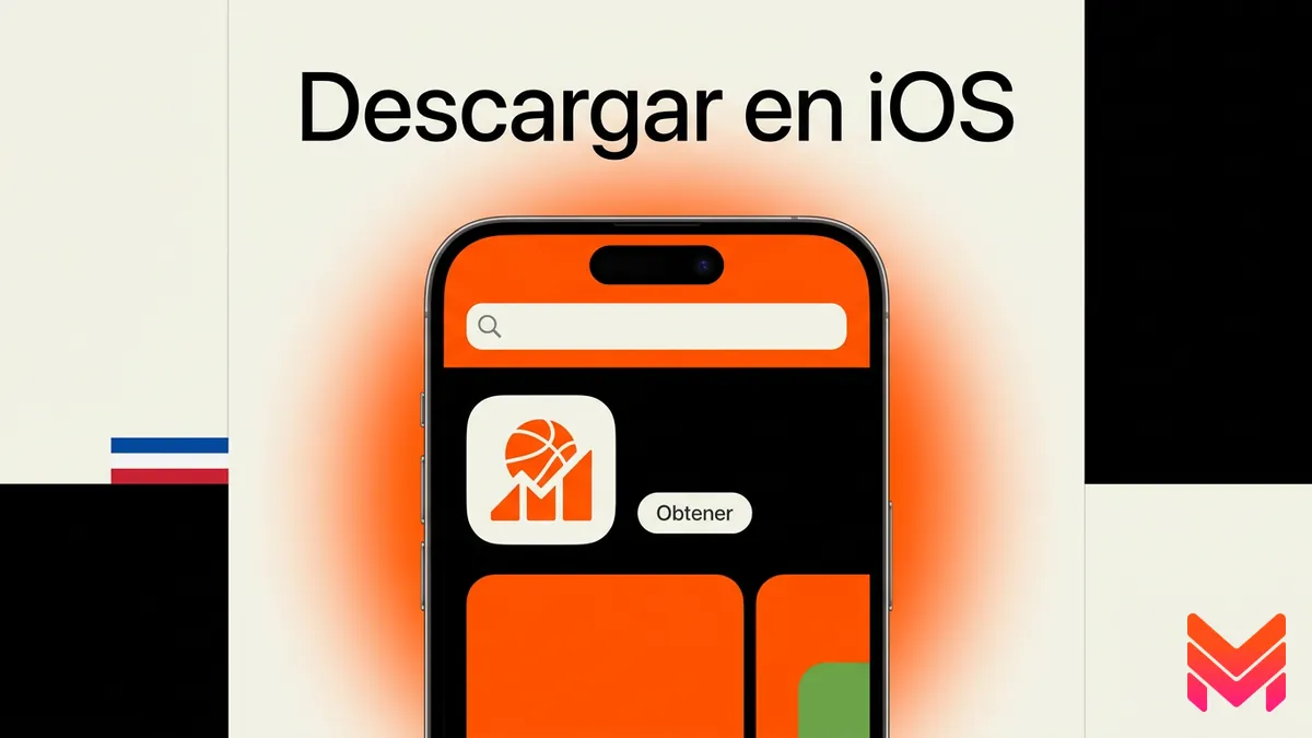 Celular mostrando la pantalla de la App Store para descargar la app de Betano en Chile