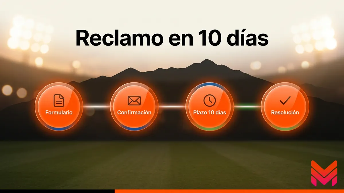 Pasos y plazo de 10 días para presentar un reclamo formal a Betano en Chile