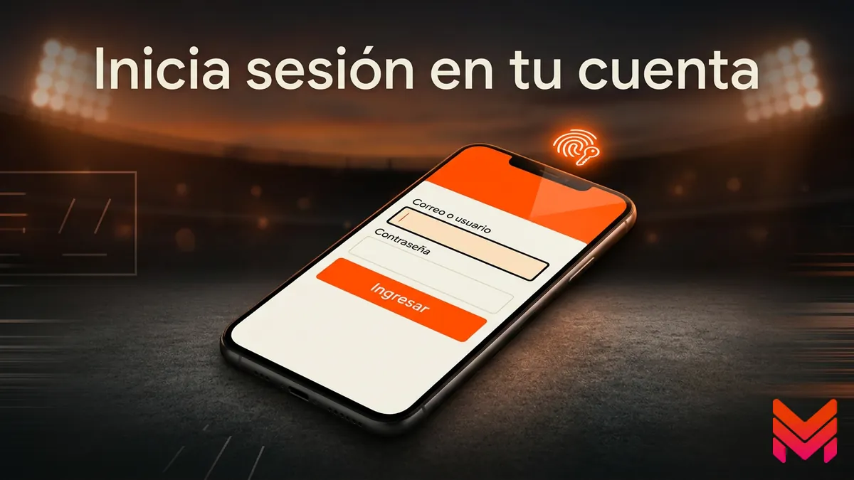 Pantalla de inicio de sesión en la cuenta de Betano Chile con botón de ingreso